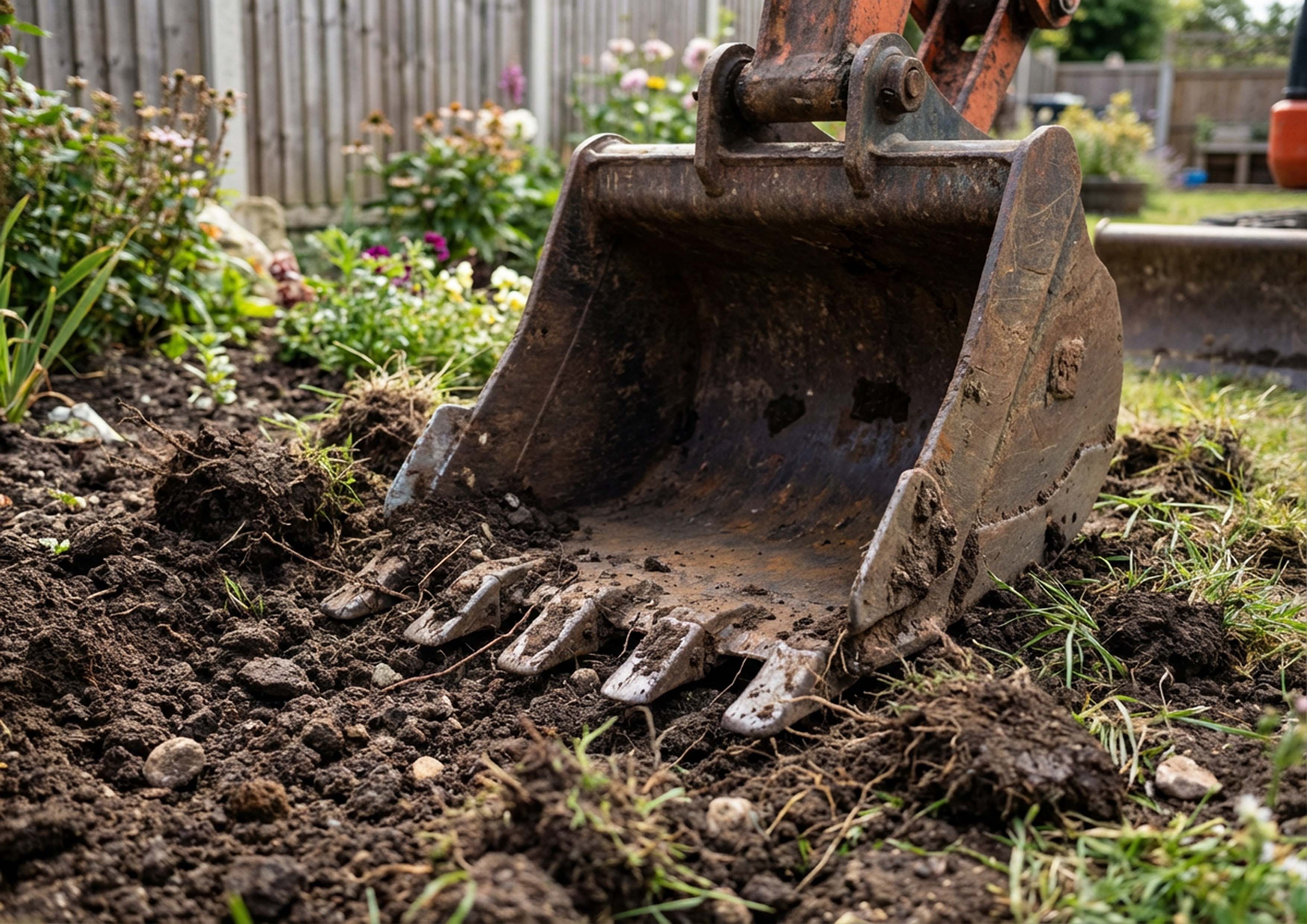 Der Anfang liegt im Boden.